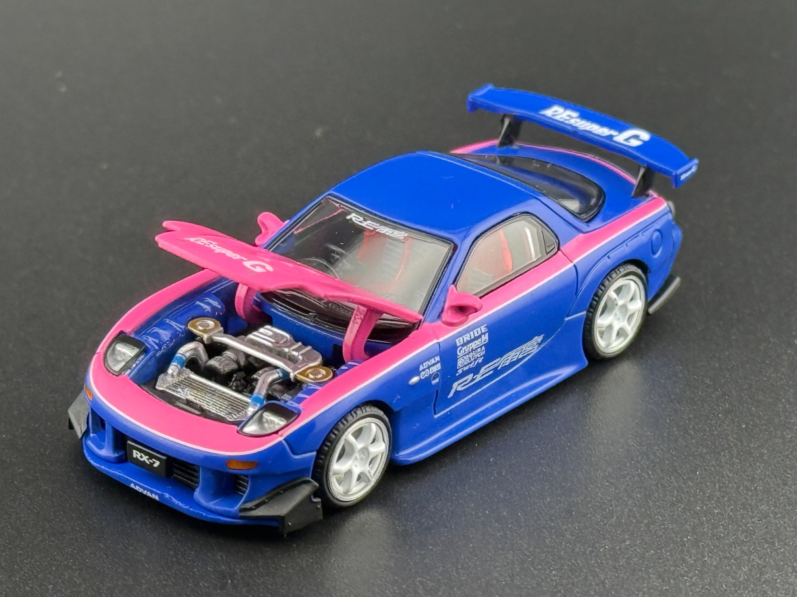 Pop Race Mazda RX7 RE-AMEMIYA 640240 1/64