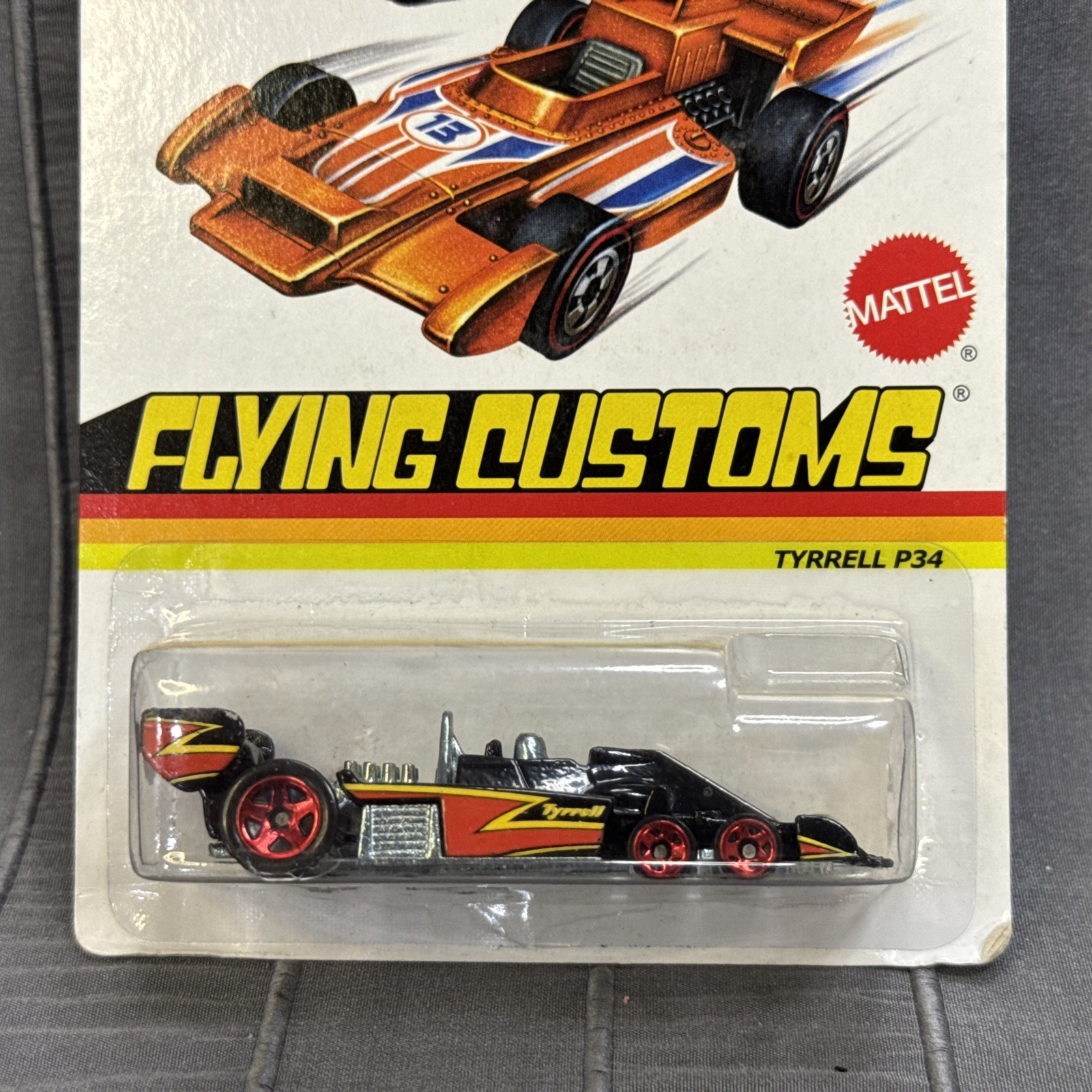 Hot Wheels Flying Customs Tyrrell P34, Black NOC