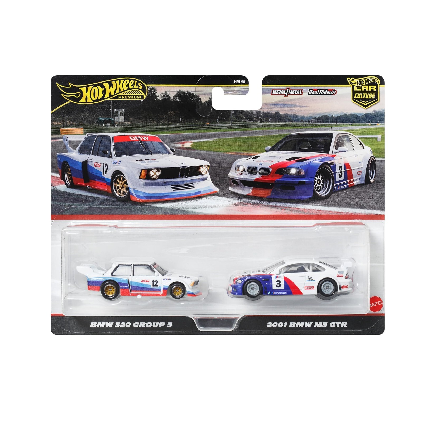 PSL Hot Wheels Premium 2 Pack BMW 320 GROUP 5 / 2001 BMW M3 GTR 2025 fm Japan