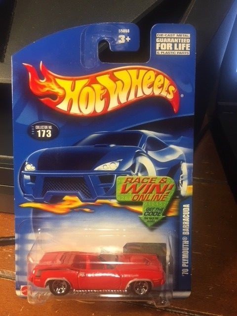 2002 Hot Wheels ’70 Plymouth Barracuda 5-SP #173