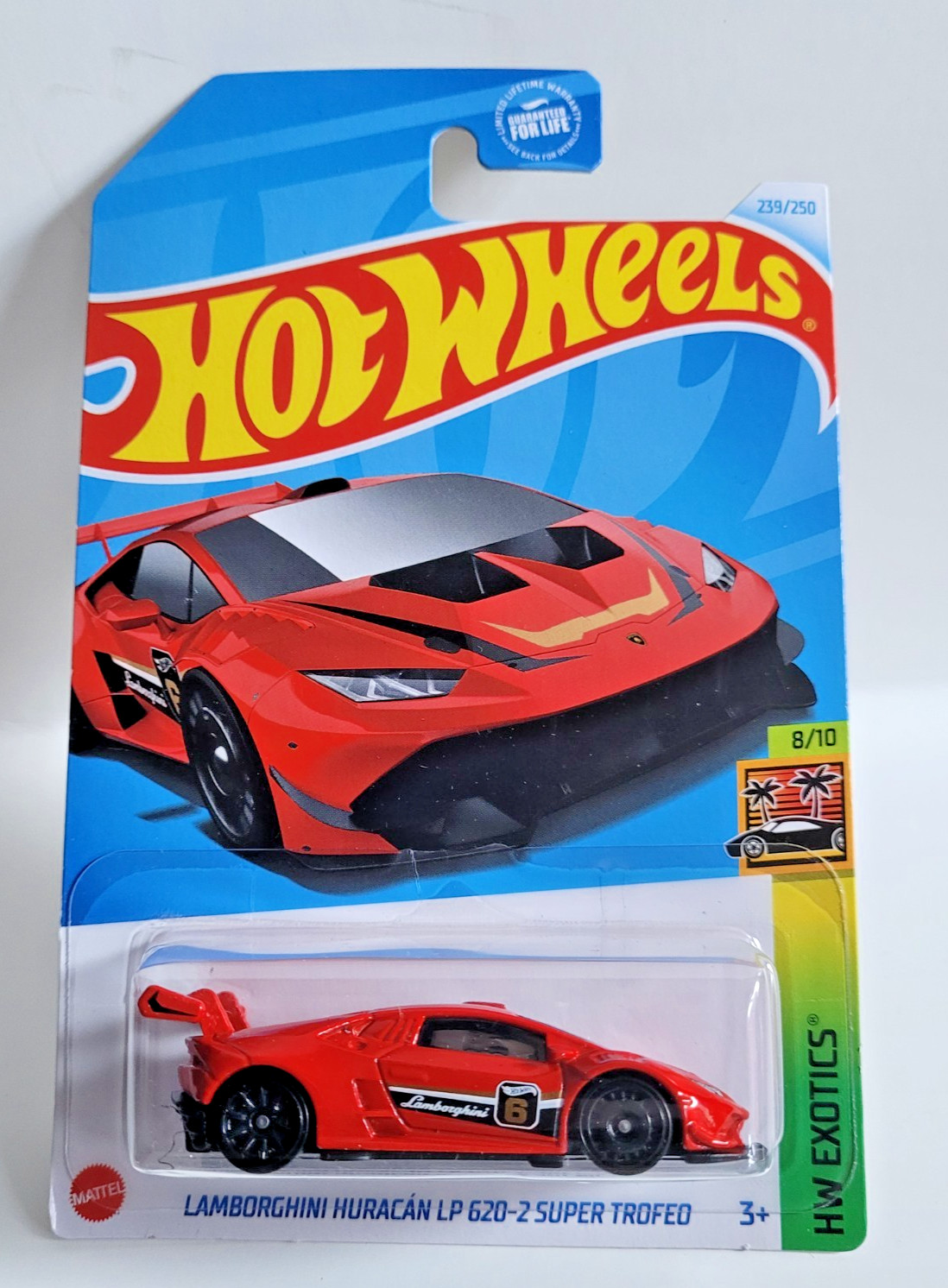 Hot Wheels 2024 HW Exotics Lamborghini Huracan LP 620-2 Super Trofeo Red