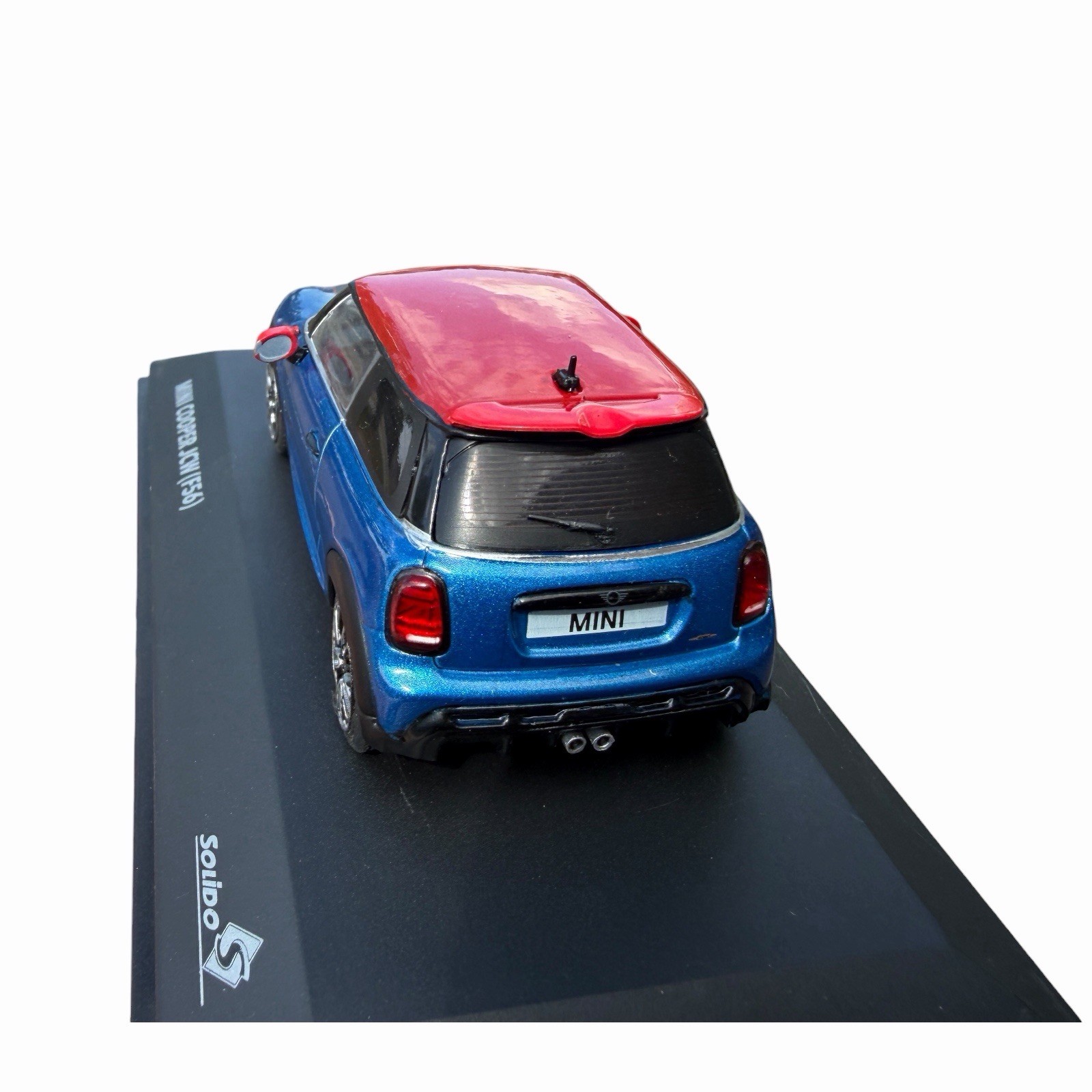 F56 MINI Cooper S John Cooper Works Blue Diecast car 1:43 Scale