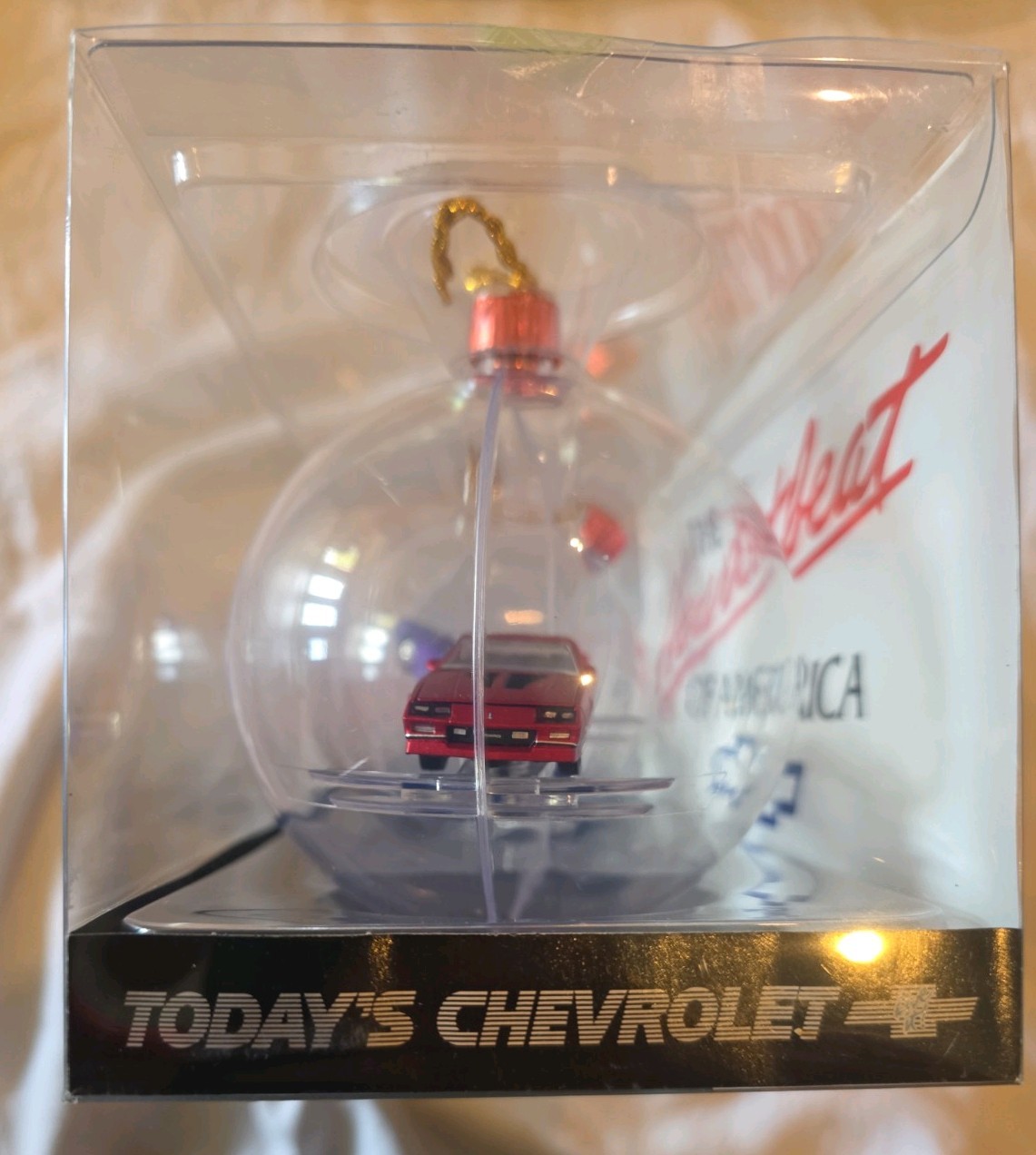 2022 1985 Chevrolet Camaro IROC-Z Christmas Ornament Walmart Exclusive 1/64 Set