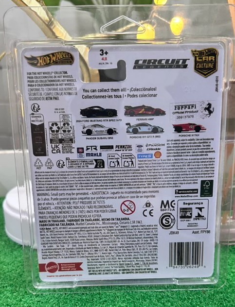 Hot Wheels Ferrari 499P Circuit Legends CHASE Premium Rare Custom + Protector