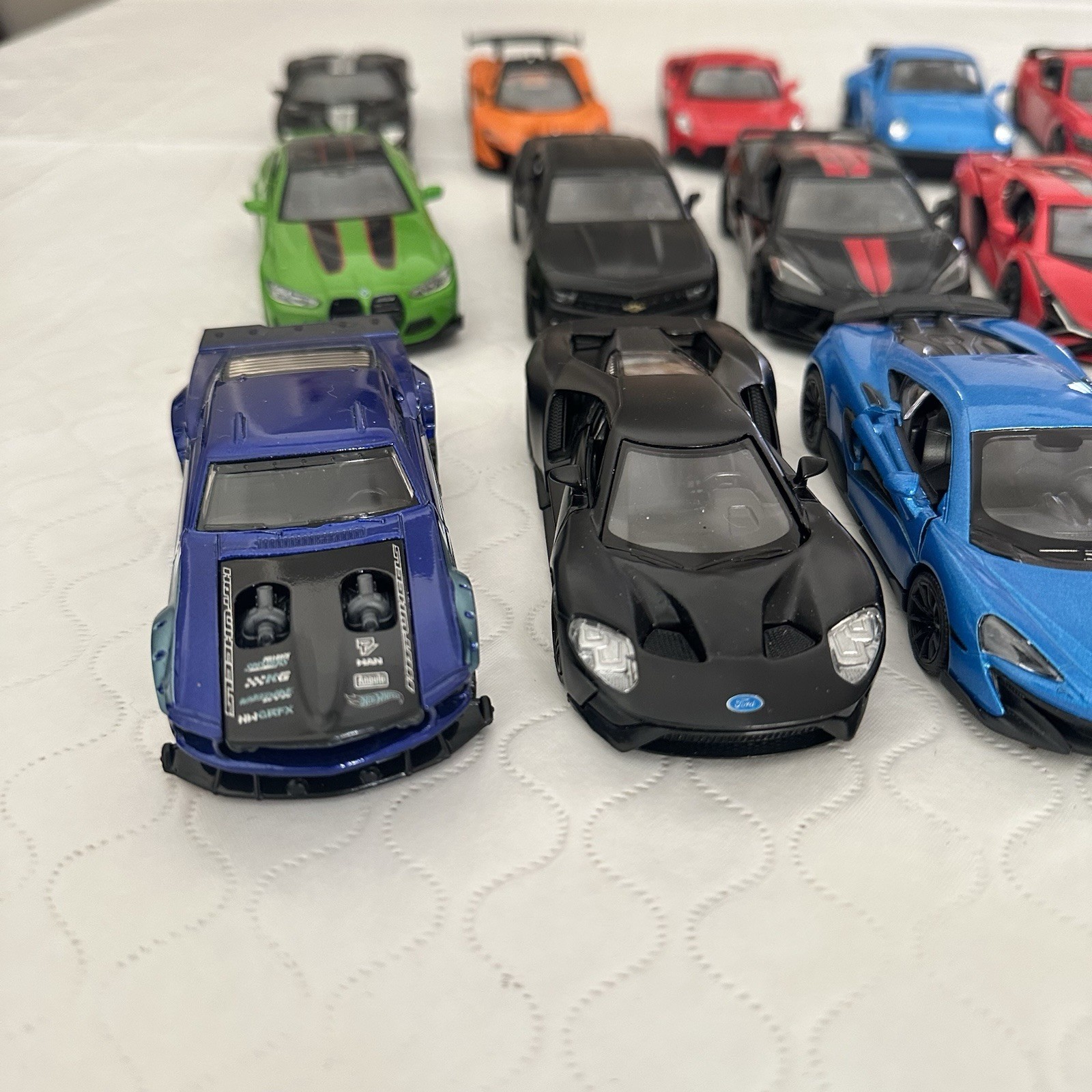 UNI Fortune Kintoy Hot Wheels KINSMART RMZ MSZ City QDiecast Cars 1/36 Lot Of 22