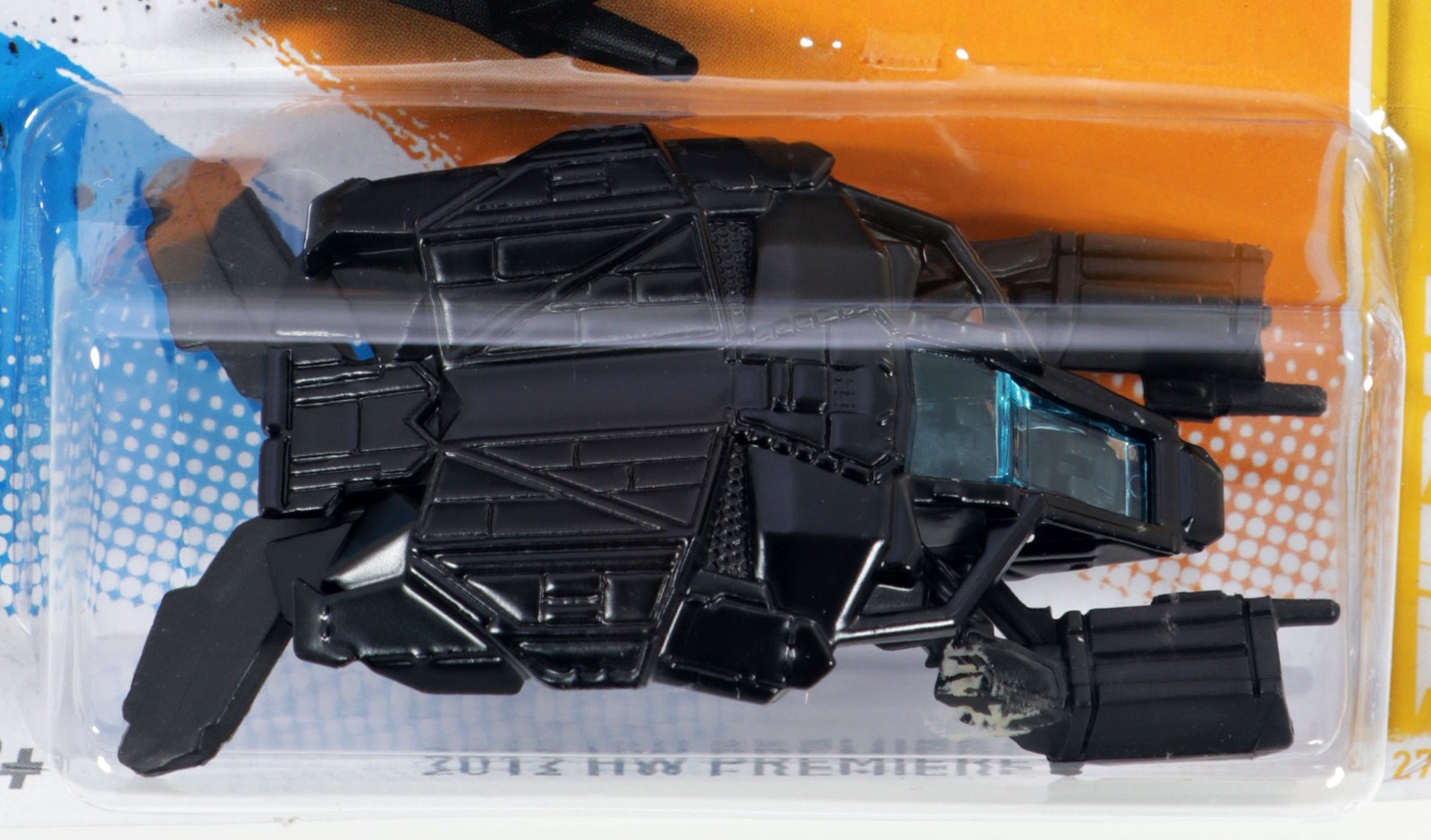Hot Wheels The Bat The Dark Knight Rises 2012 HW Premiere – V5315 NRFP Black