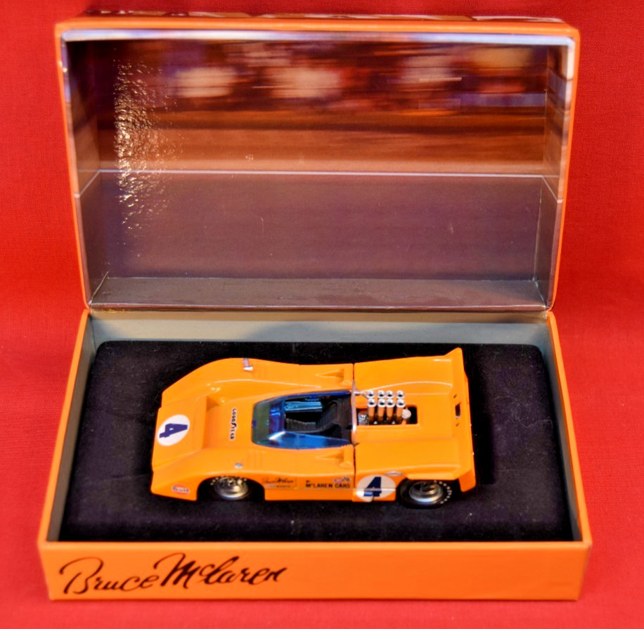 GMP Lot Bruce McLaren 1:43 Can-Am cars plus bonus esso car #8199