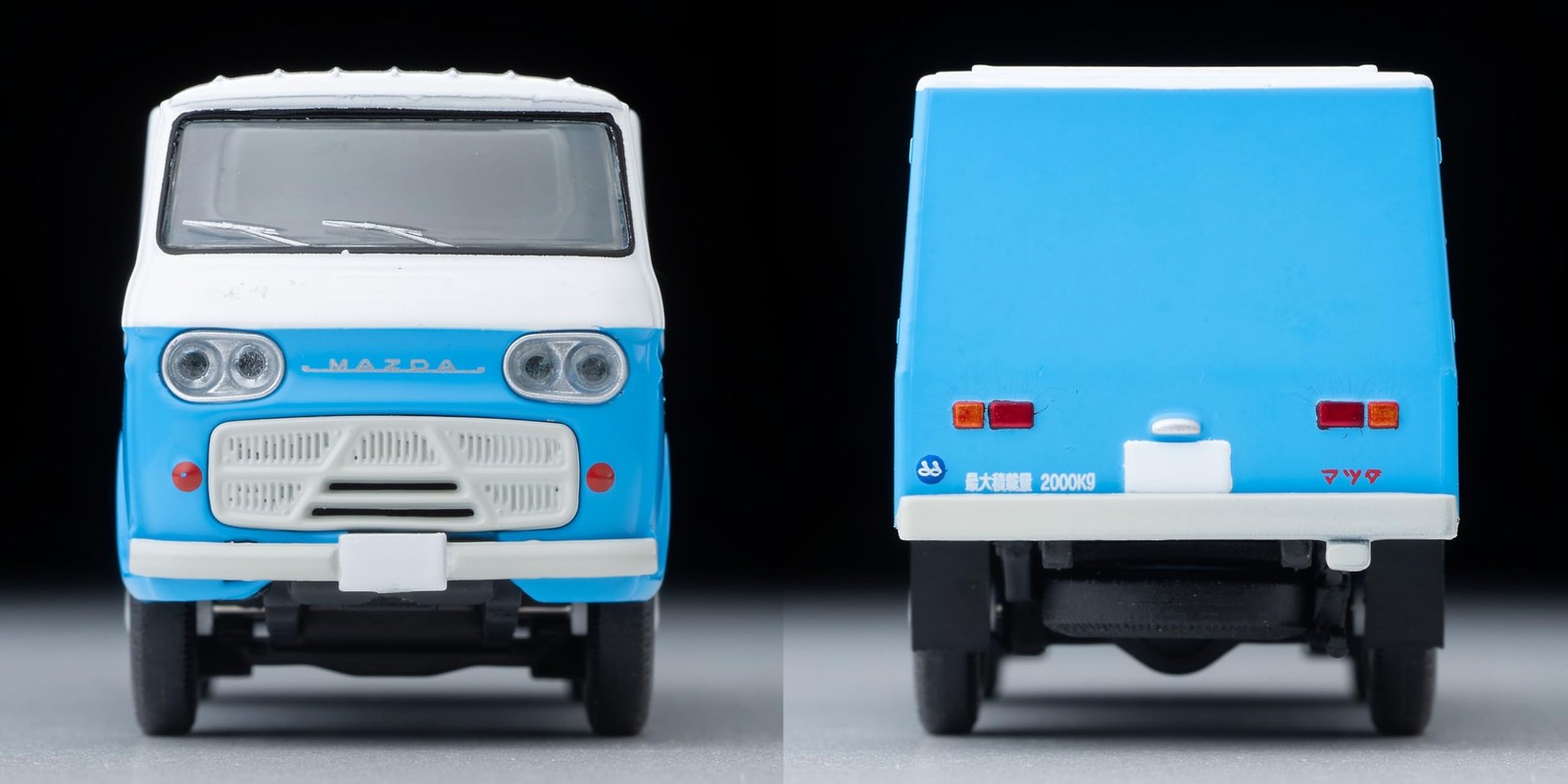 Tomica Limited Vintage LV-210a Mazda E2000 Bottle Car White/Light Blue