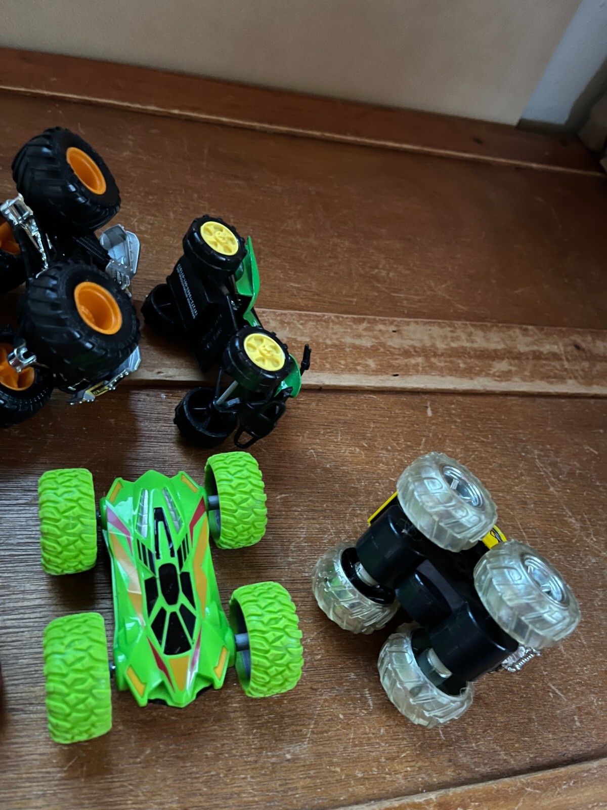 Mixed Plastic Diet Cast Metal Monster Car Truck & ATV & Flip Over Vehicles –