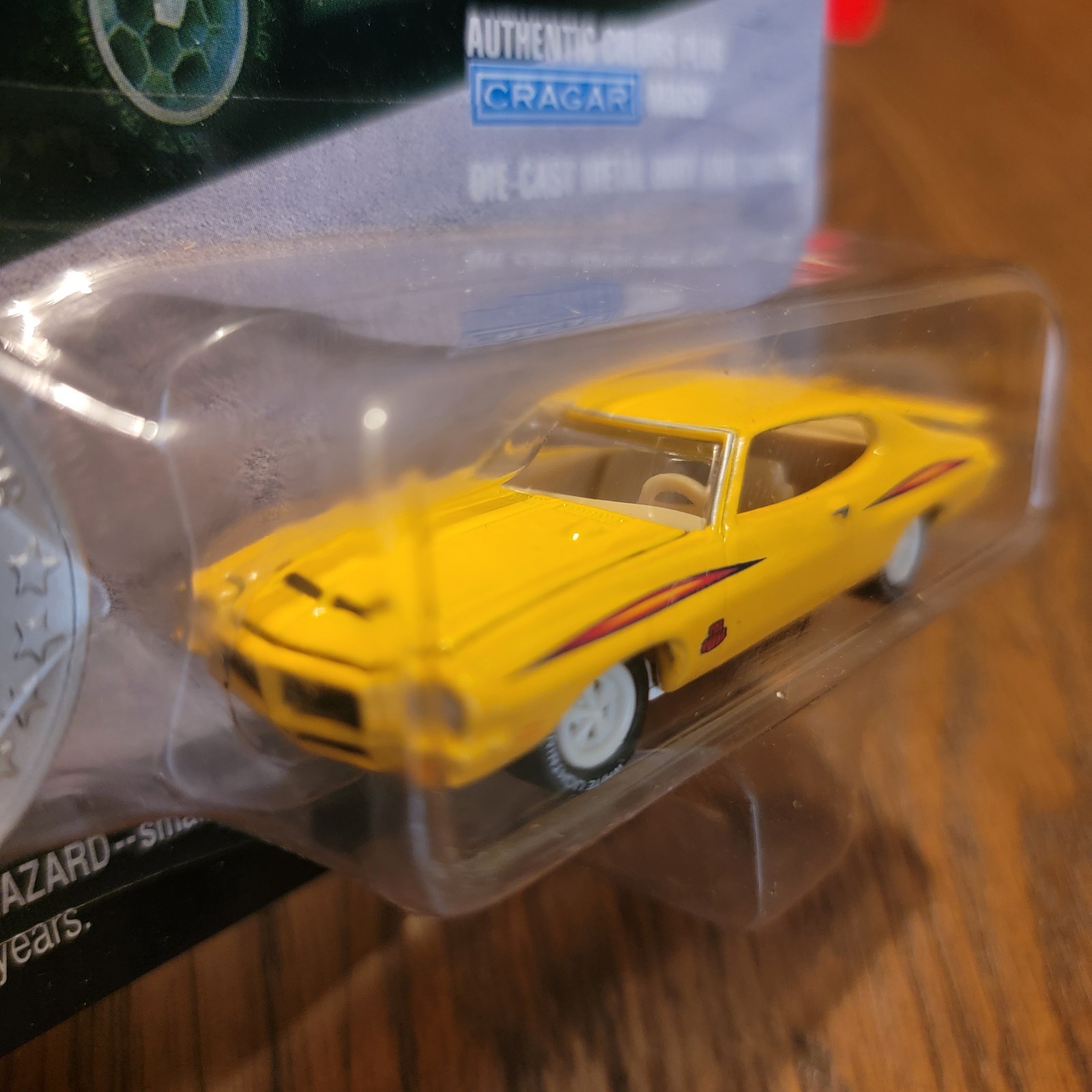 Johnny Lightning 1971 Pontiac GTO Judge White Lightning Chase Muscle Cars USA