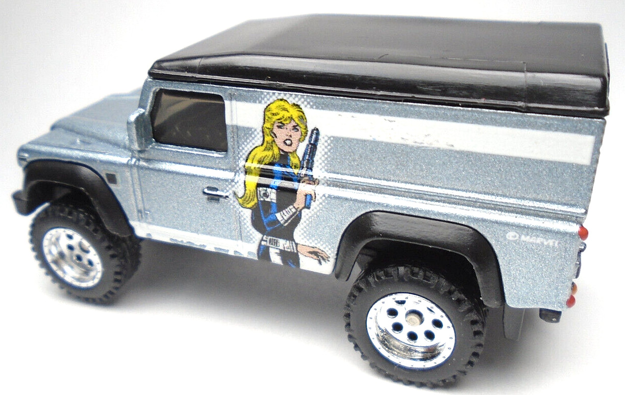 2021 HOT WHEELS LAND ROVER DEFENDER 110 HARD TOP SHIELD SILVER 2 5/8″ SUV
