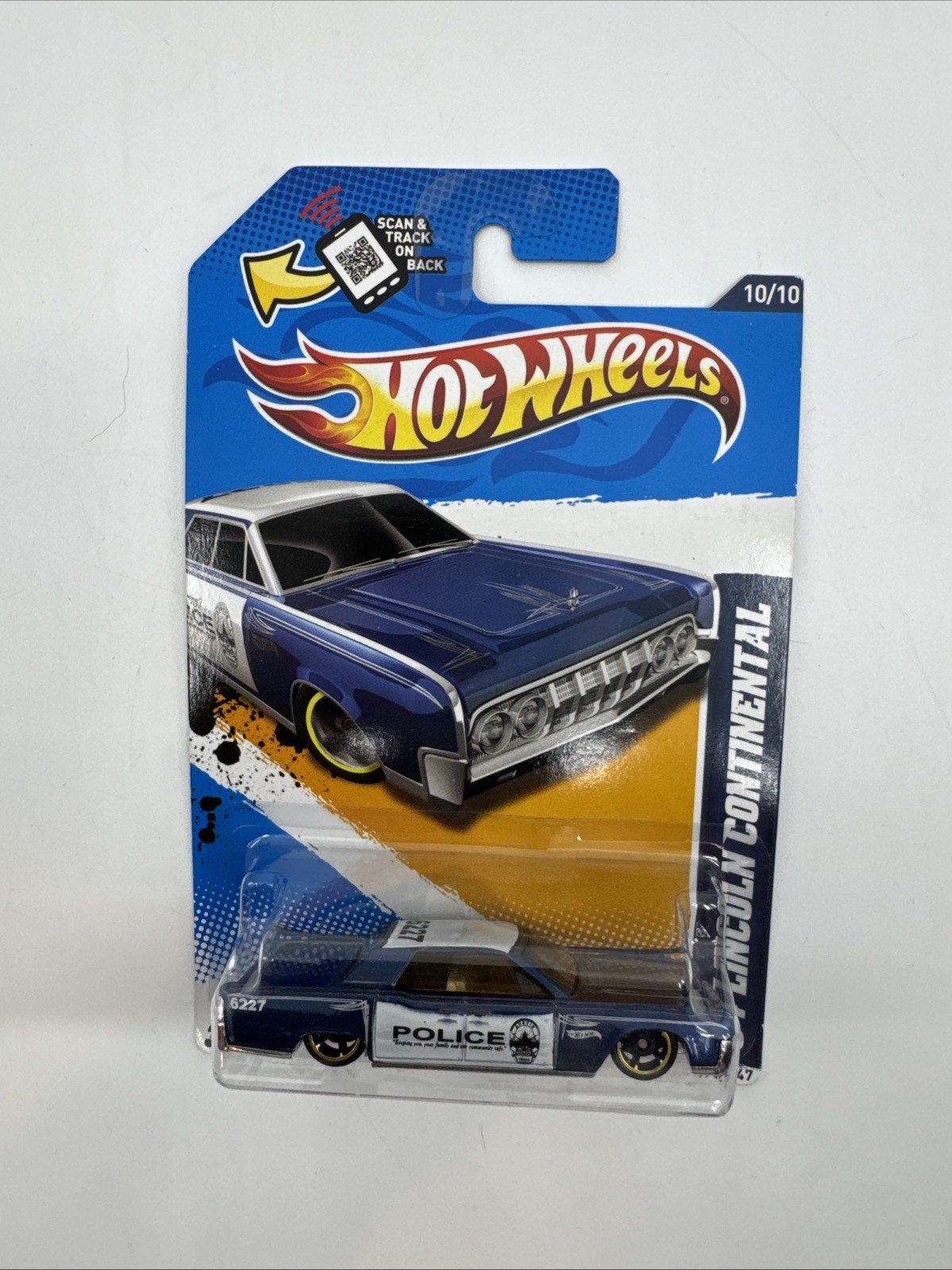 Hot Wheels Lot of 6 HW Main Street Workshop Police Muscle Cars Carded New