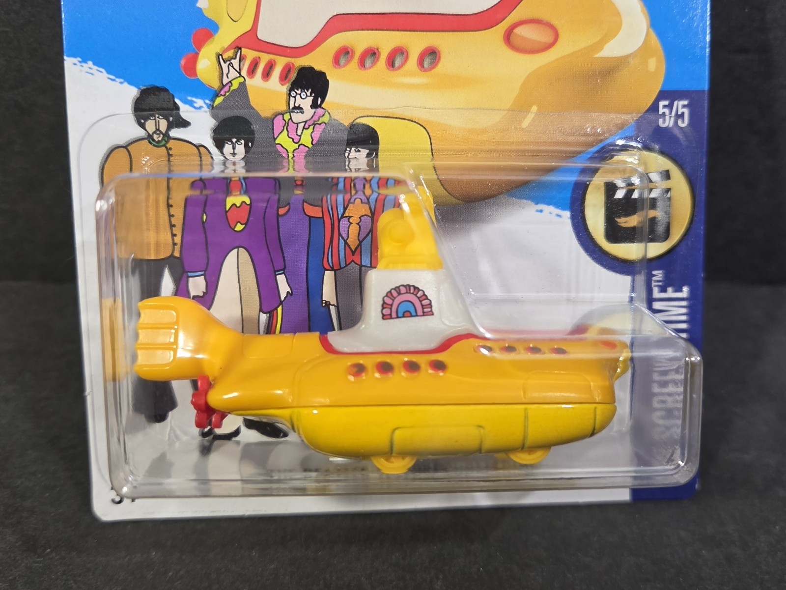 2016 Hot Wheels The Beatles Yellow Submarine HW Screen Time 5/5 (225/250)