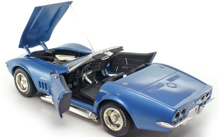 Corvette Chevrolet55Chevy57StingRay1963Race Car1:18Classic24Hot Rod12Model1972