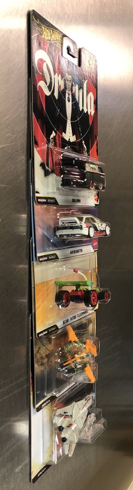 HOT WHEELS PREMIUM 2026 POP CULTURE ( SET OF 5 ) MOVIE CARS DRACULA KOOL KOMBI