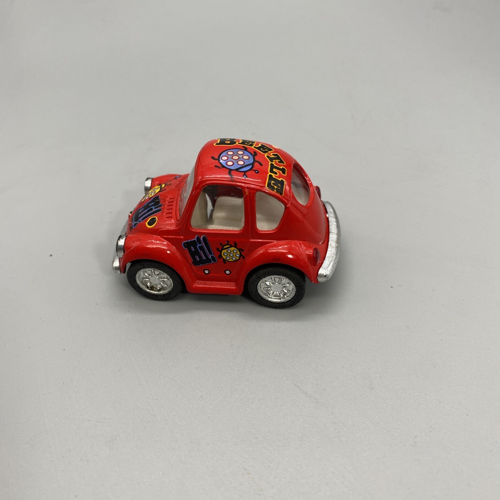 Red Kintoy Pullback Action Volkswagen VW Beetle