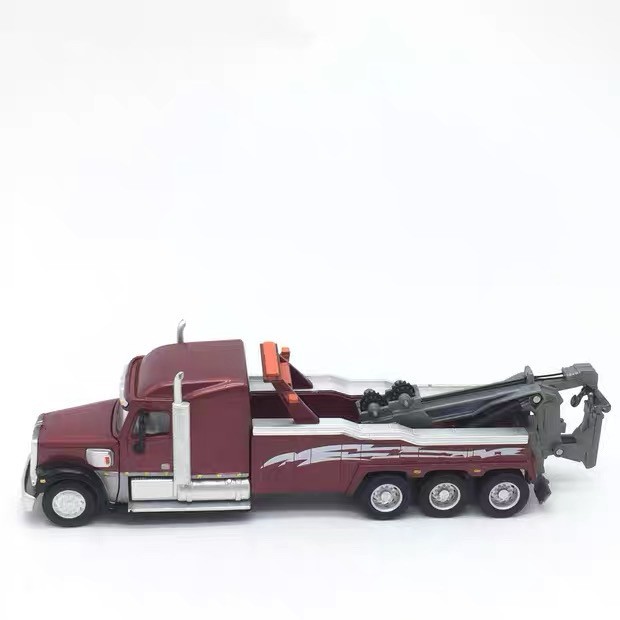 1:55 Freightliner Heavy Duty Tow Truck Diecast Plastic Model Static Display