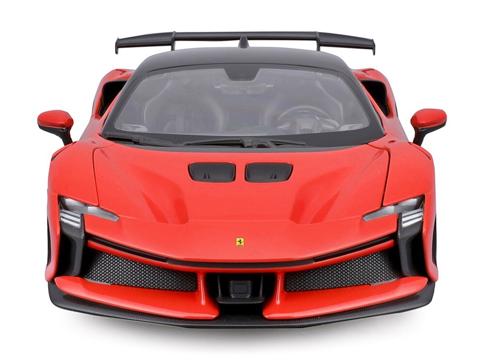 FERRARI SF90 XX STRADALE RED 1/18 DIECAST MODEL CAR BY BBURAGO 16020