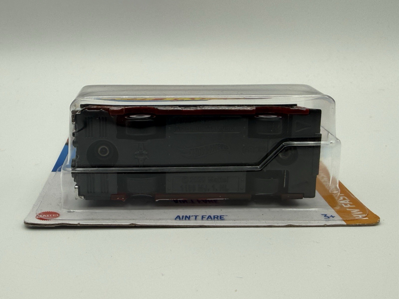 Hot Wheels Treasure Hunt Ain’t Fare 31/250 HW Fast Transit 3/5 Black/Red/White
