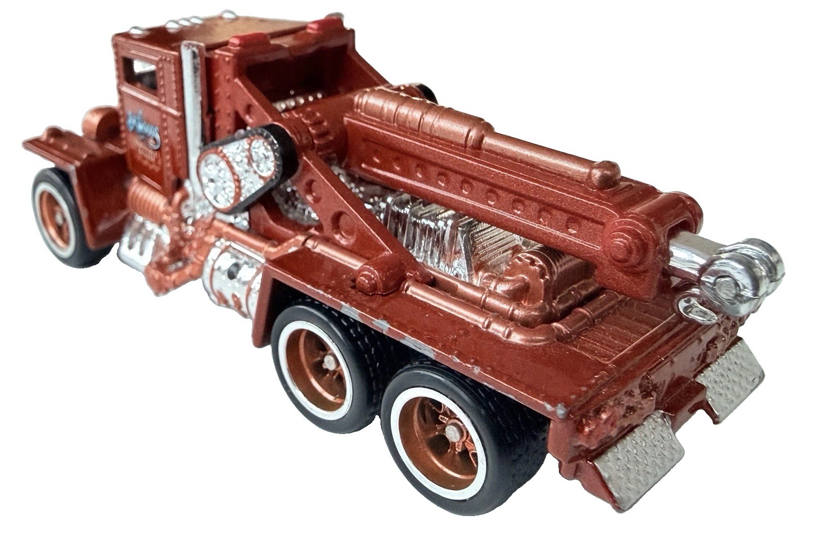 2018 Hot Wheels 32nd Convention Steampunk Truck Brown Loose Real Riders