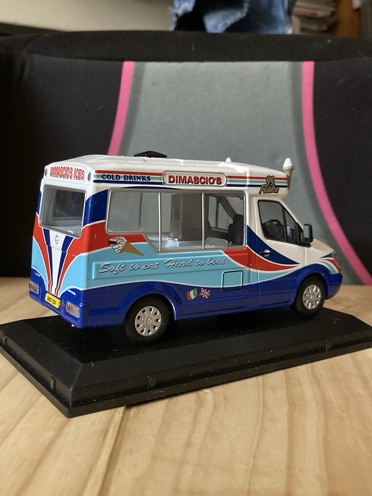 1:43 Dimascio’s Mercedes Sprinter Ice Cream Van. Please read full description.