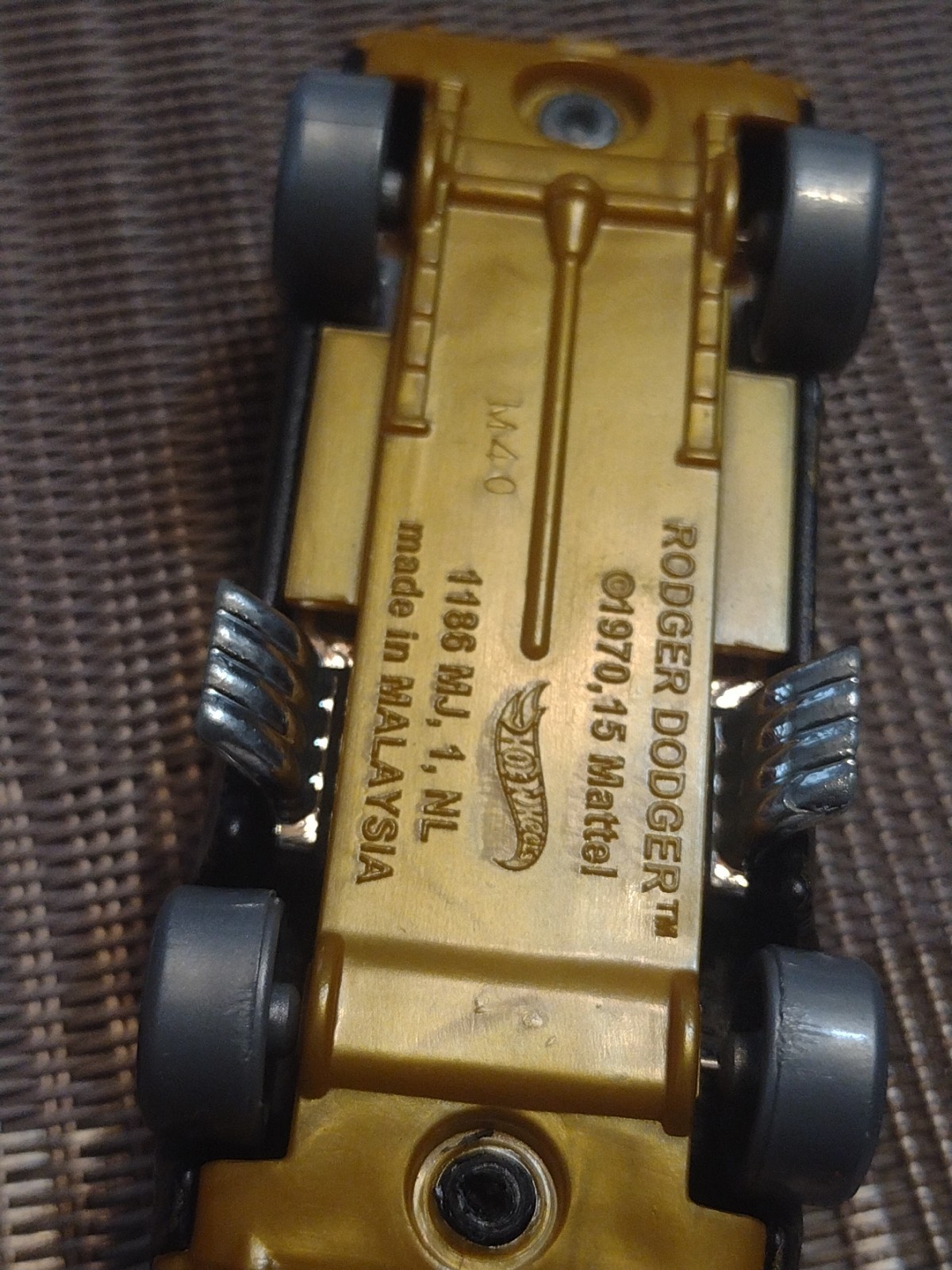 Hot Wheels: Rodger Dodger. Black, Steam Punk B78