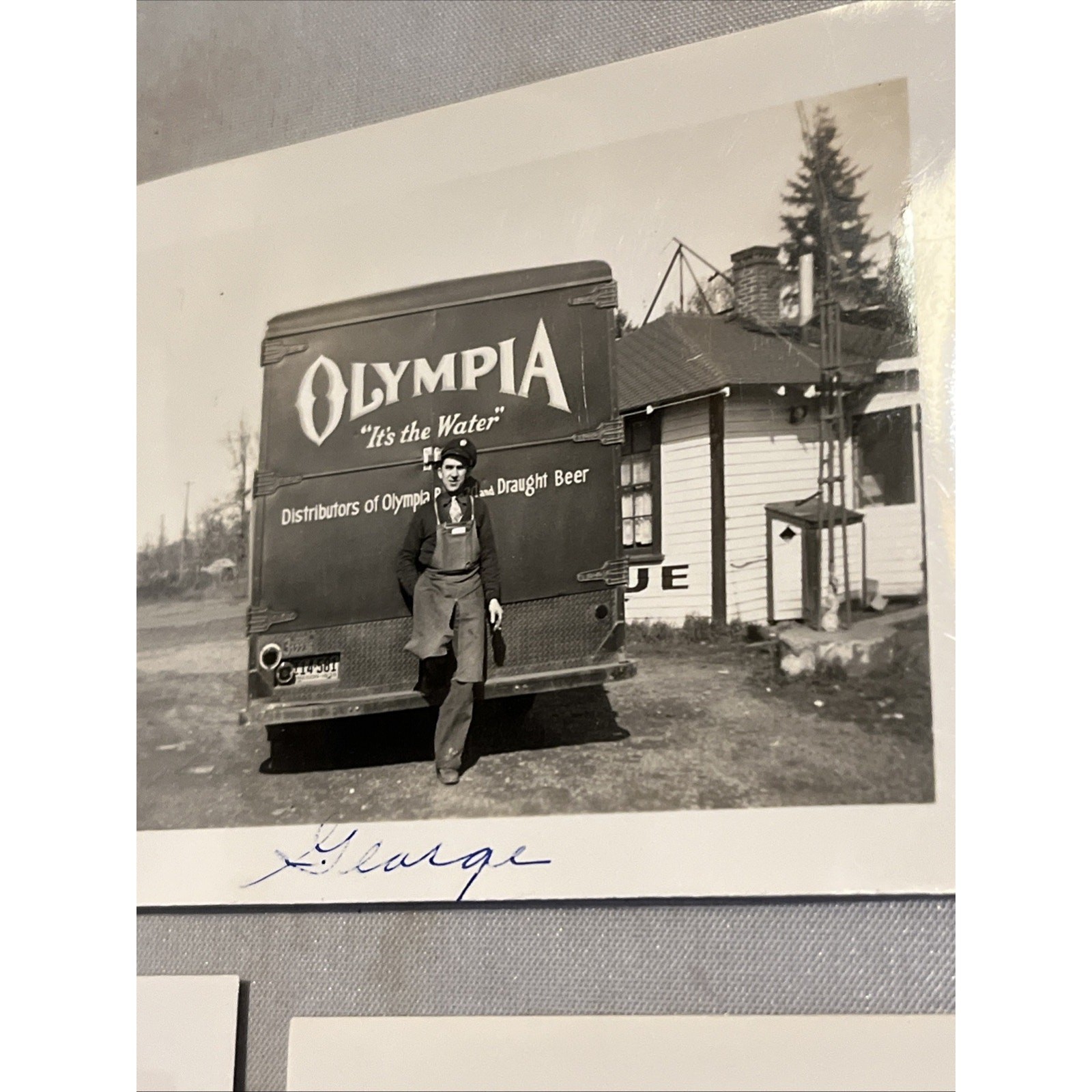 Lot of C1950 Delivery Drivers and Commercial Trucks