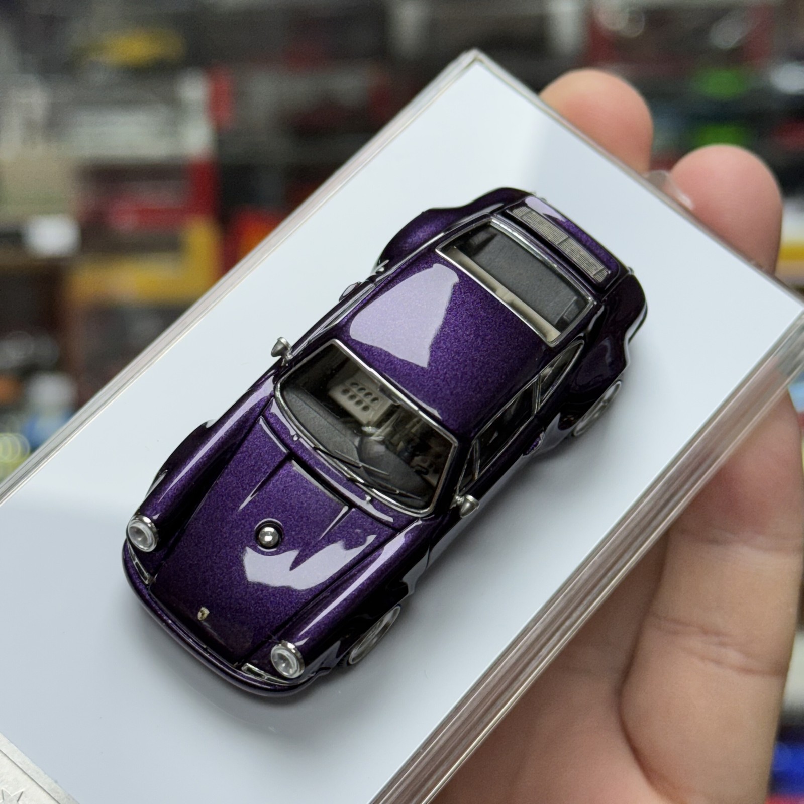 Zincit Model 1:64 Porsche 911 Singer DLS Coupe Alloy Car Model Die Collection