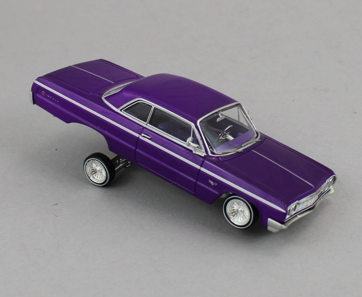 1:64 *97M* Purple 1964 Chevrolet IMPALA *LOWRIDER* NIB