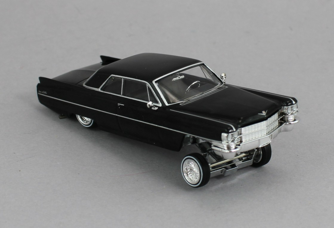 1:64 *97M* BLACK 1964 Cadillac Coupe DeVille *LOWRIDER* NIB