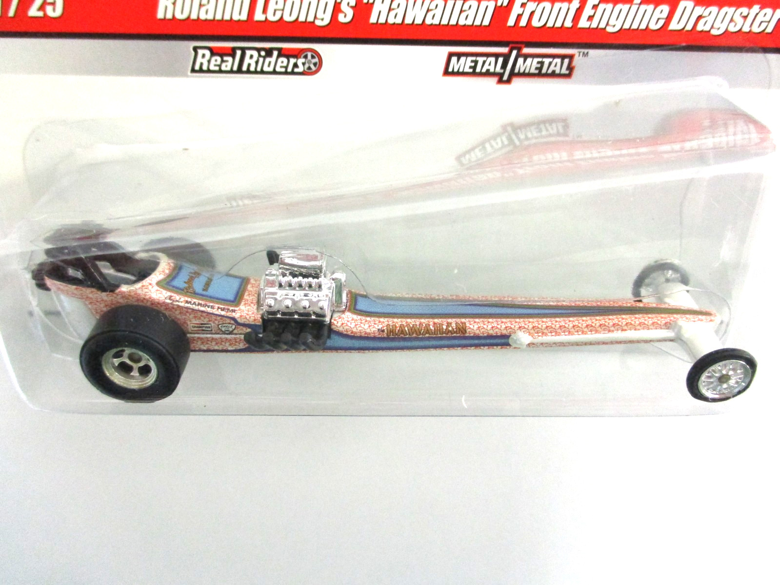 HOT WHEELS – DRAG STRIP DEMONS -ROLAND LEONG HAWAIIAN FRONT ENGINE DRAGSTER READ