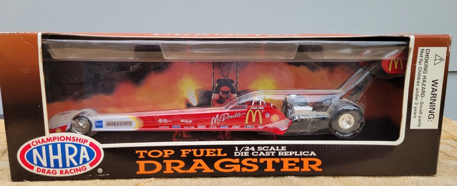 Racing Champions 1/24 Car NHRA Top Fuel Dragster McDonalds Cory McClentathon