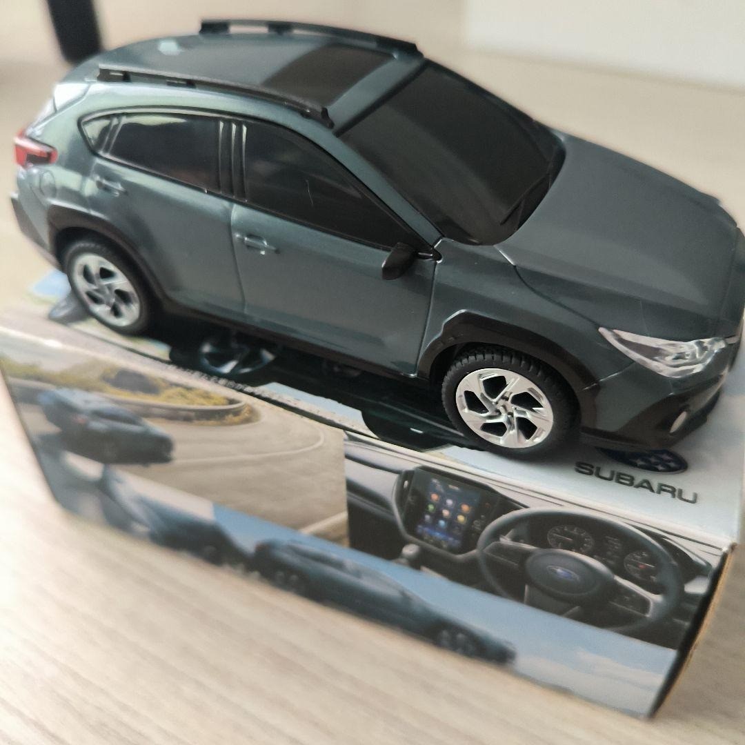 New SUV Subaru Minicar Crosstrek EyeSight Novelty Miniature Toy Japan