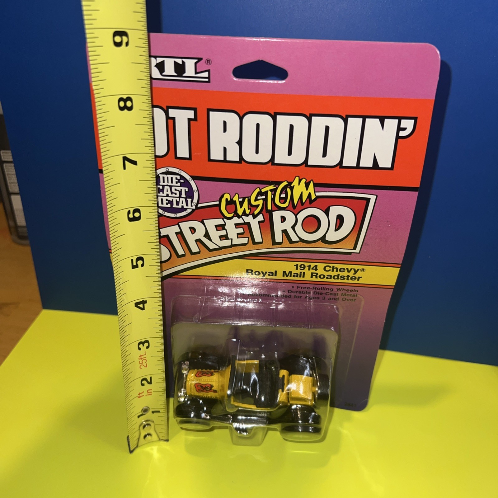ERTL HOT RODDIN’ CUSTOM STREET ROD 1914 Chevy Royal Mail Roadster New In Package