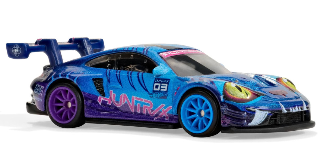 PRESALE!!! Hot Wheels KPop Demon Hunters Porsche 911 GT3 R (992)