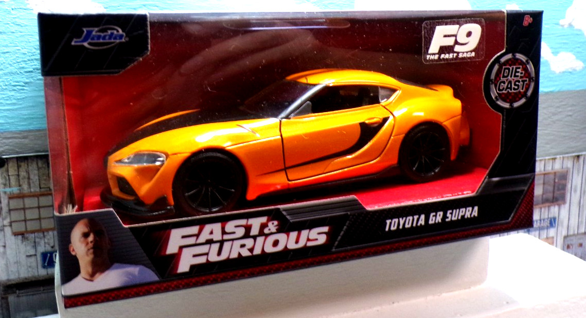 Jada Toys Fast & Furious Toyota GR Supra 1:32 Scale Metal Rubber Plastic Parts!