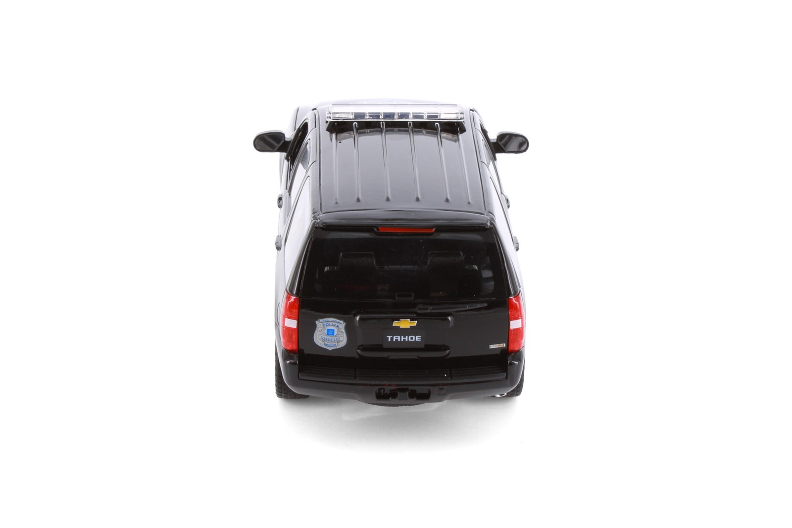 BOX OF 4 2008 CHEVY TAHOE GENERAL MOTORS POLICE 1/24 DIECAST CAR 22509BP/4D