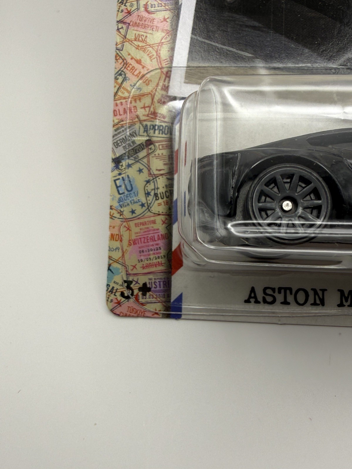 Hot Wheels United Kingdom Aston Martin One-77 1:64 Black Diecast Car