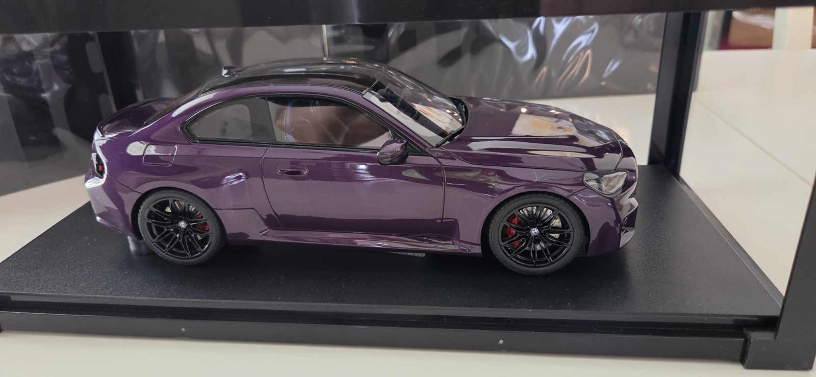 GT Spirit 2023 BMW M2 (G87) Coupe Twilight Purple Metallic 1:18 GT946