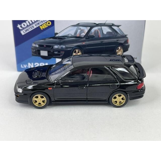 Tomica Vintage Subaru Impreza Pure Sport Wagon WRX STi Ver.V Model 1/64 LV-N281d