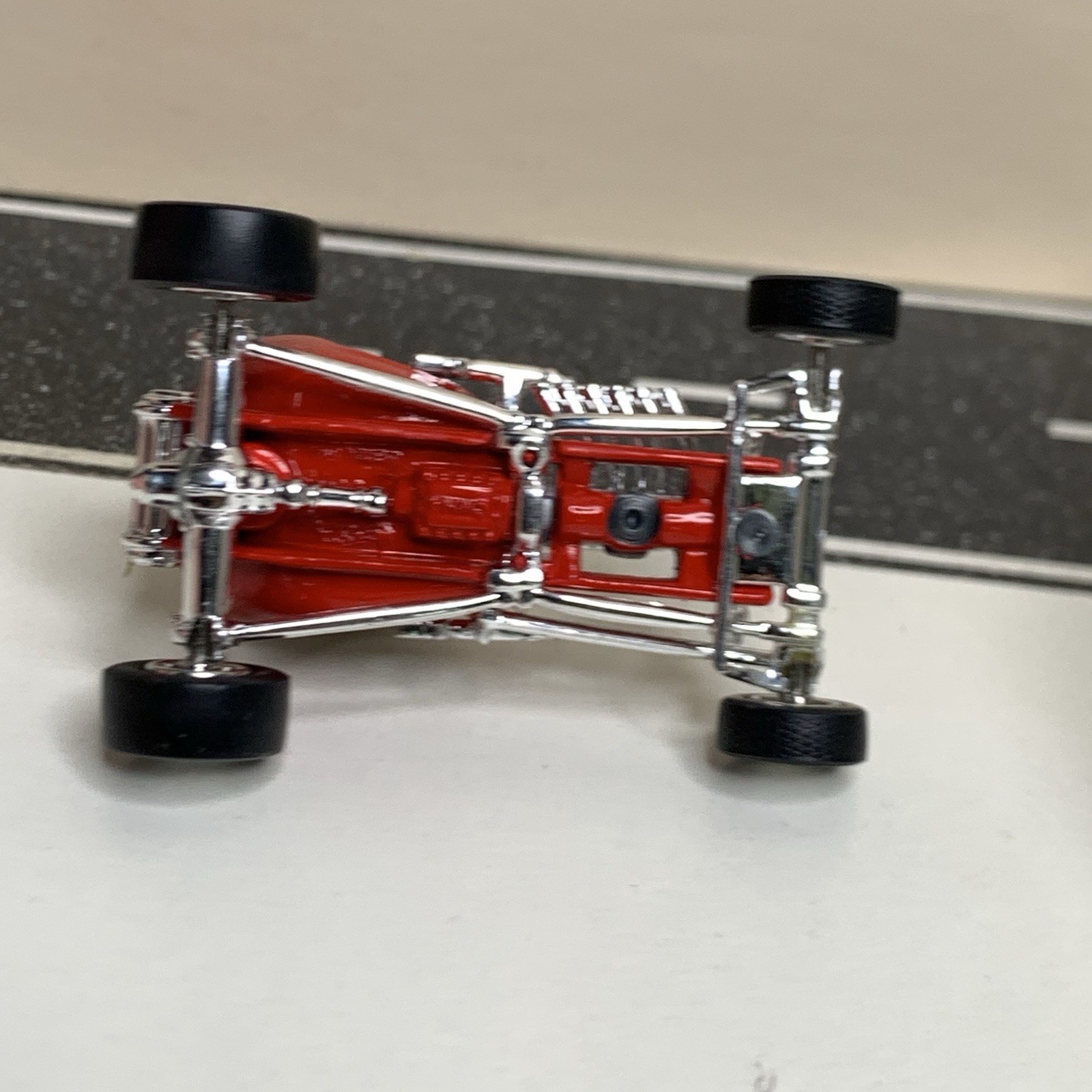 Hot Wheels 100% Collectibles Psychedelic Relics Series Red Baron Hot Rod 1:64 NM