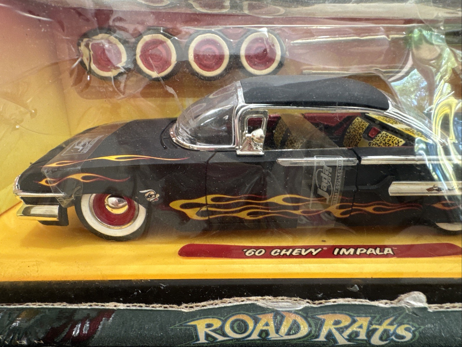 Jada 1960 Chevy Impala Road Rats 1/24 scale Kustomizing extra wheels