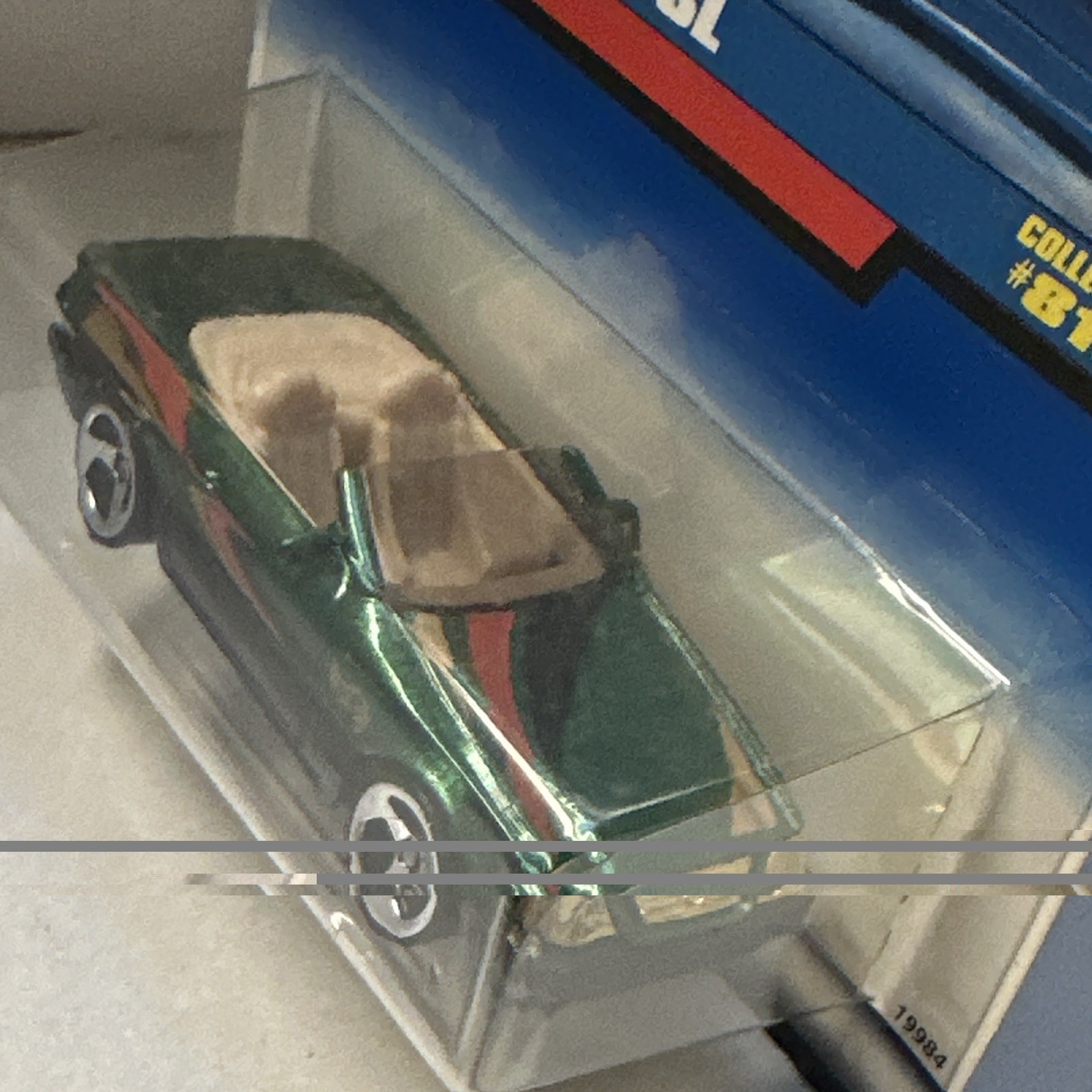 Hot Wheels Guaranteed for Life Mercedes-Benz 500 SL Green 1:64 Diecast Unopened
