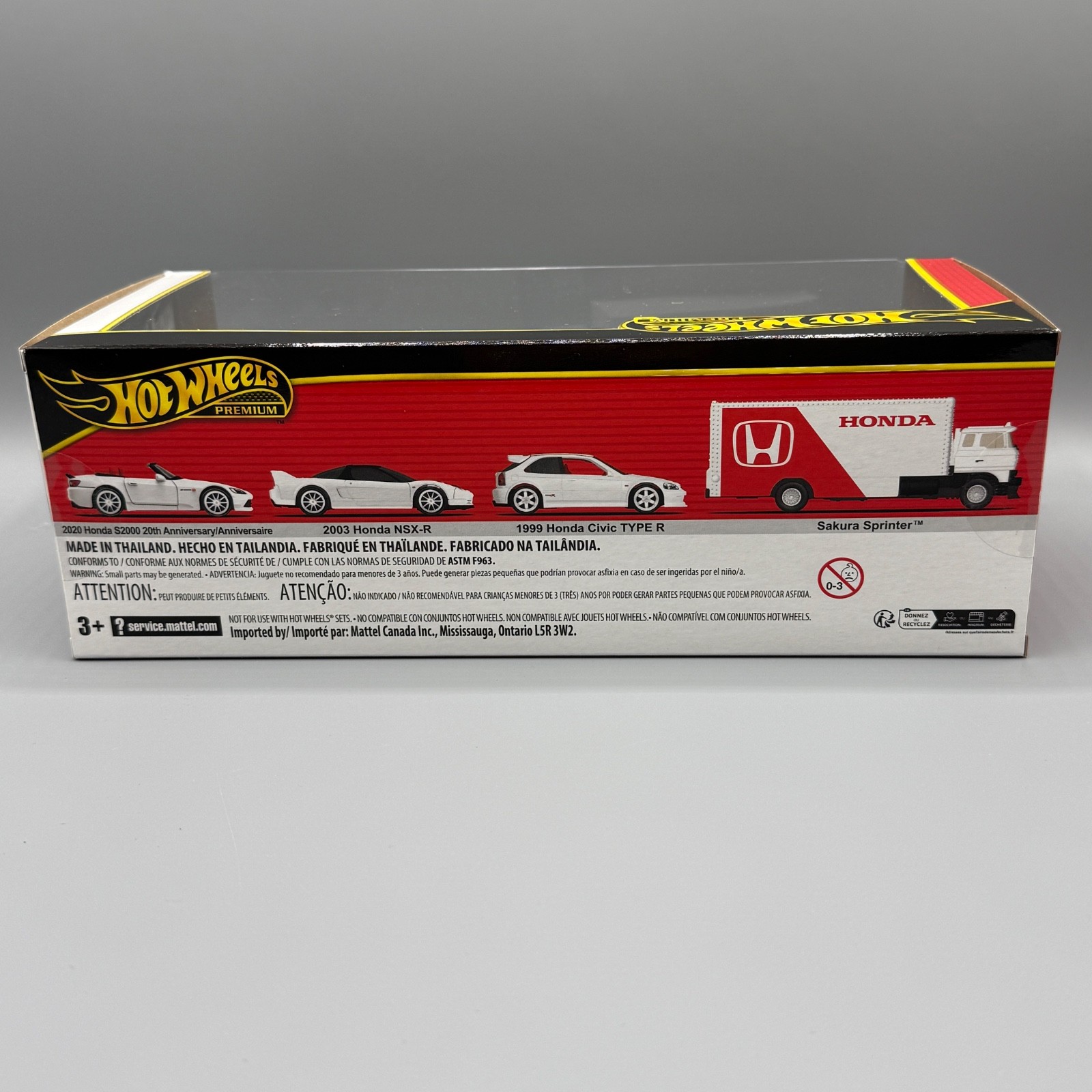 HOT WHEELS 2025 PREMIUM diorama garage HONDA CIVIC TYPE R s2000 NSX-R sprinter