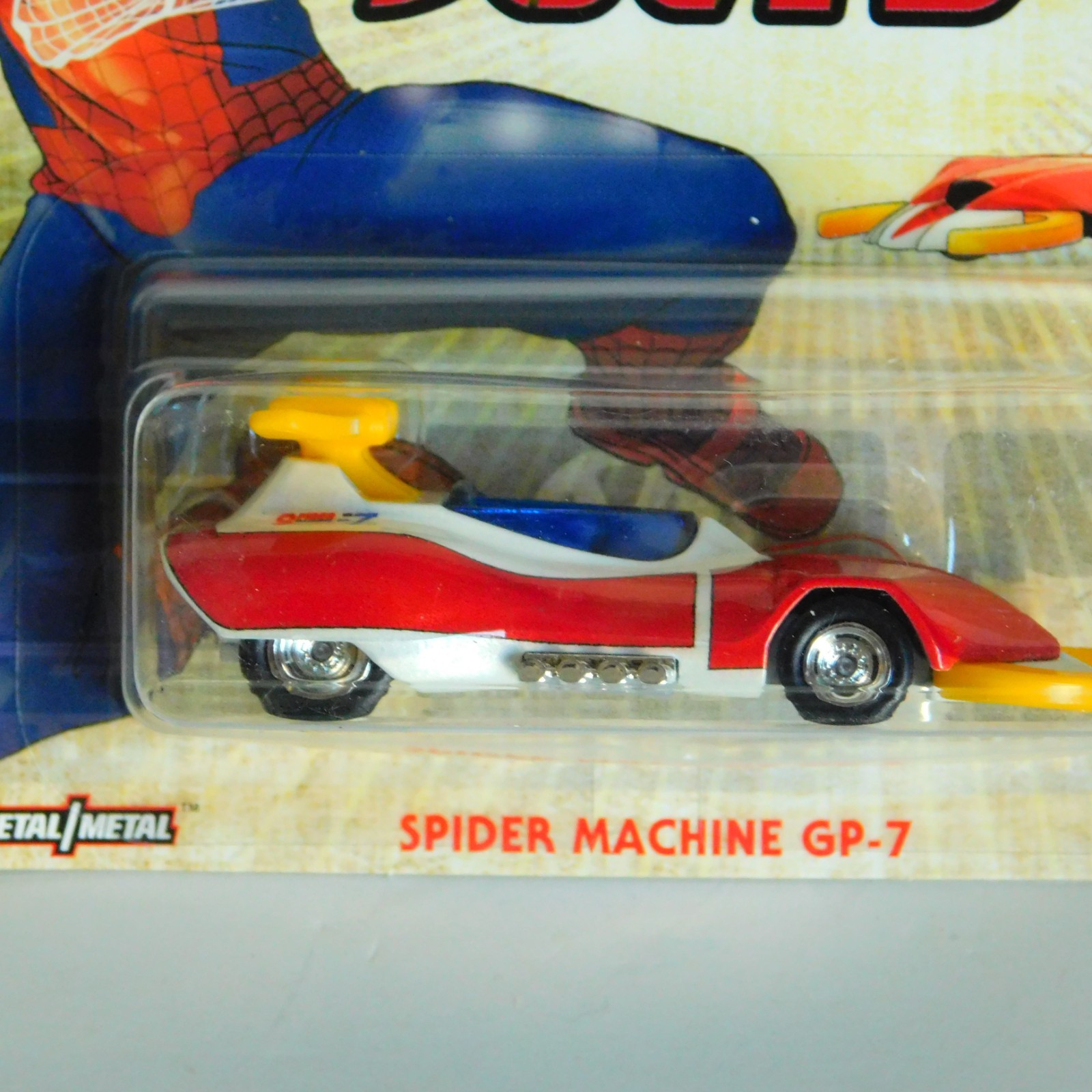 hot wheels TV series Spider machine GP-7 vehicle real rider