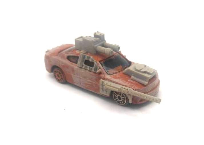 Custom Mad Max Zombie War Wasteland Road Warrior Truck 1/64 Hot Wheels Vehicle