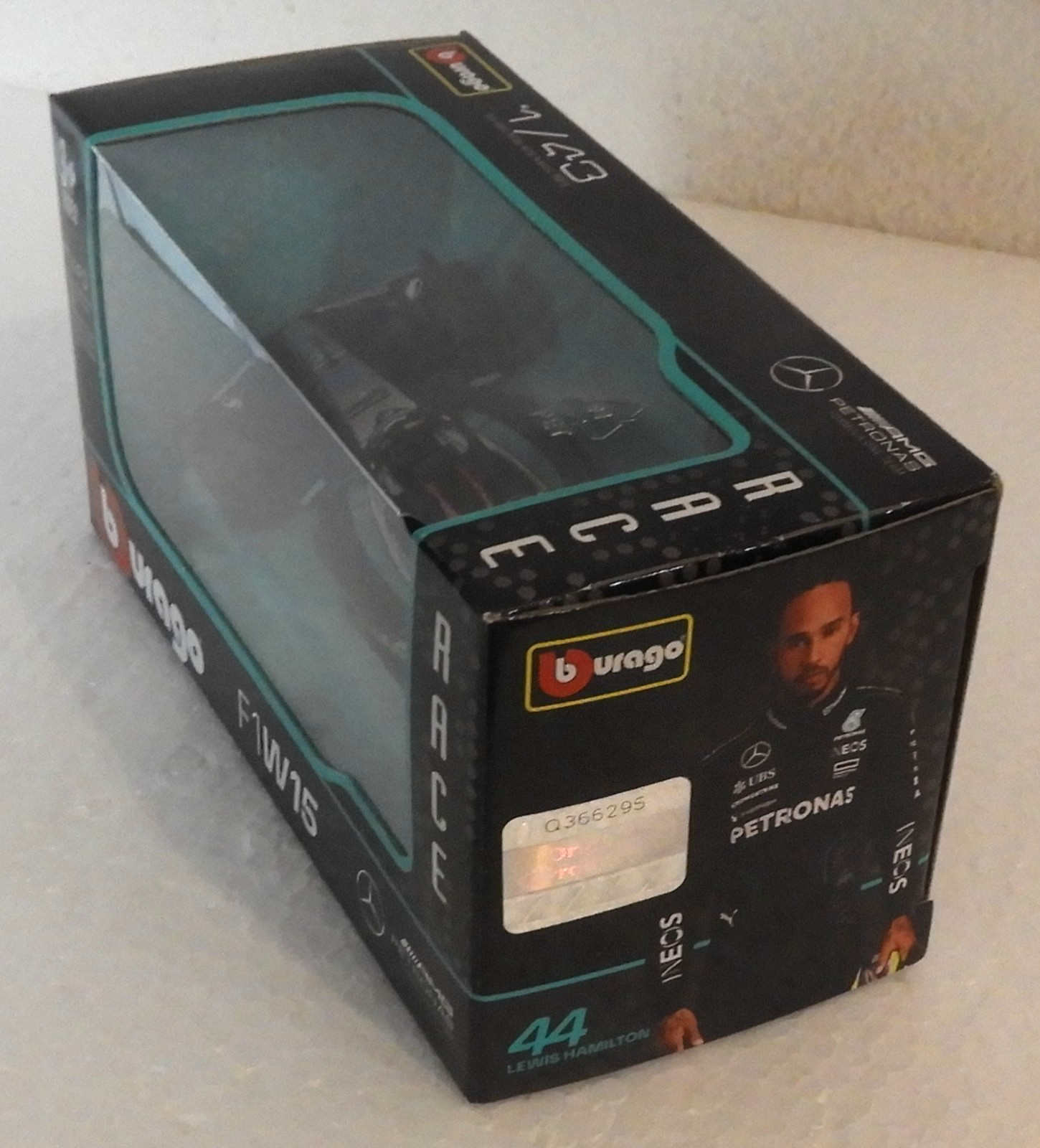 2024 #44 Lewis Hamilton Petronas Mercedes F1W15 1/43 Bburago Formula1 F1 Diecast