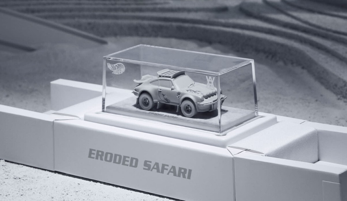 Hot Wheels x Daniel Arsham Eroded Porsche Safari FACTORY SEALED MATTEL CREATIONS