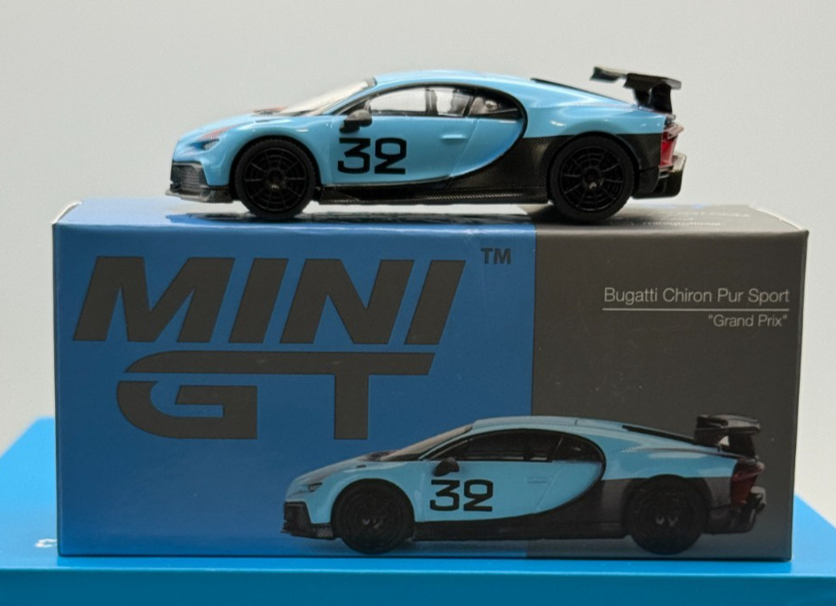 Mini GT Bugatti Chiron Pur Sport 487