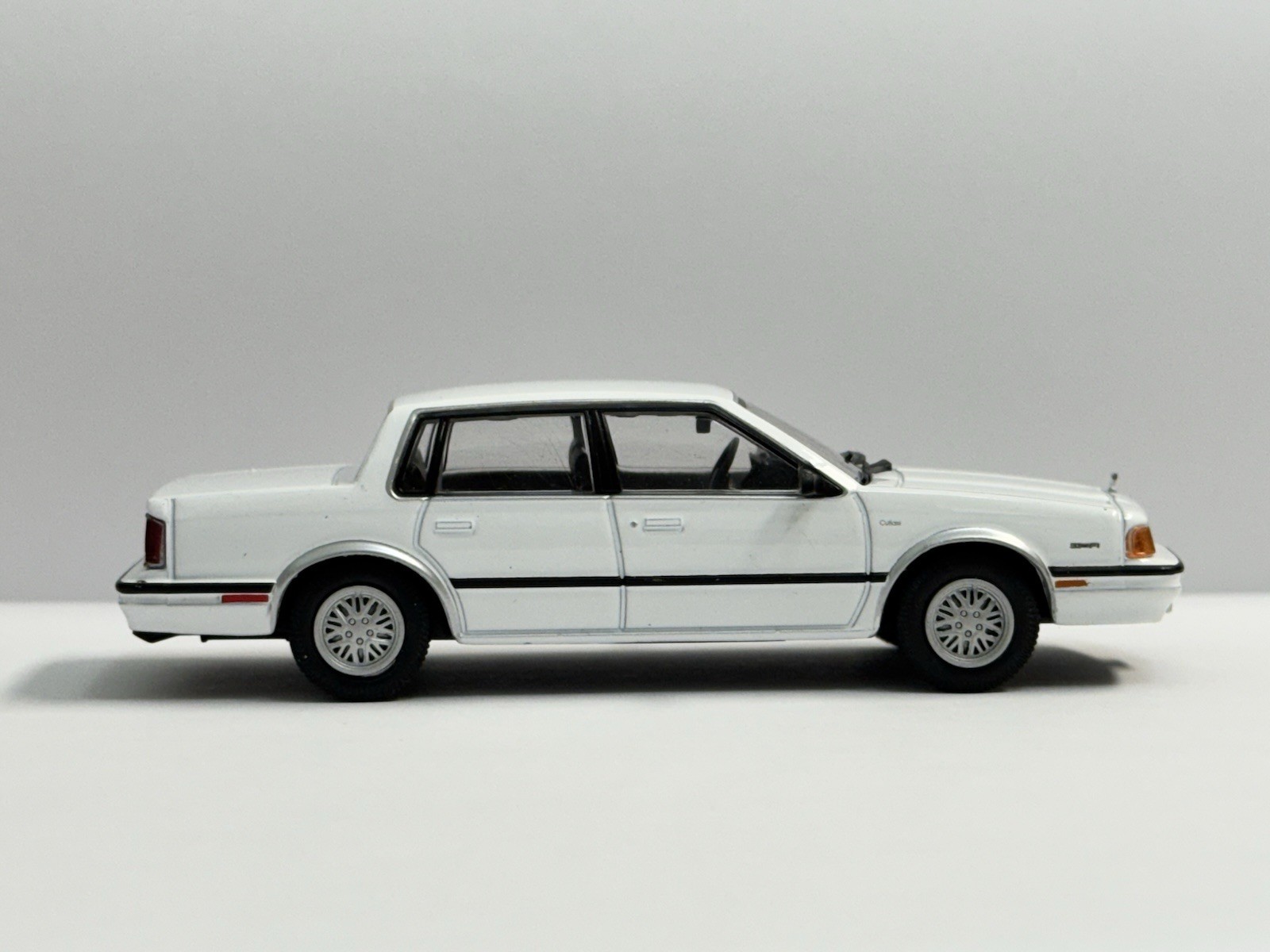 1989 Oldsmobile Cutlass Ciera White 1/43 Scale Kodeblake Exclusive 1 Of 12 Made